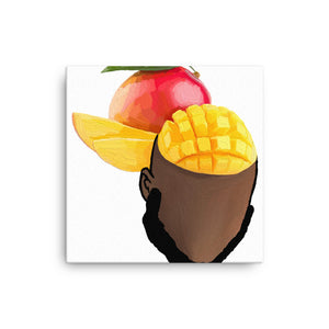 Open image in slideshow, Mango - Beared Fruit Canvas

