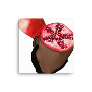 Open image in slideshow, Pomegranate - Beared Fruit Canvas
